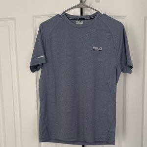 New Polo Sport by Ralph Lauren Heather Blue Short Sleeve Tee